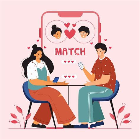 dating apps illustration
